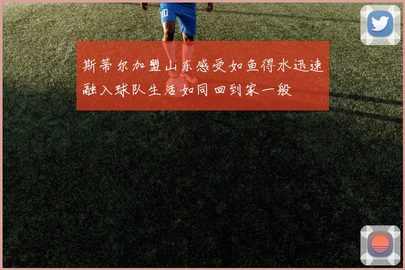 斯蒂尔加盟山东感受如鱼得水迅速融入球队生活如同回到家一般